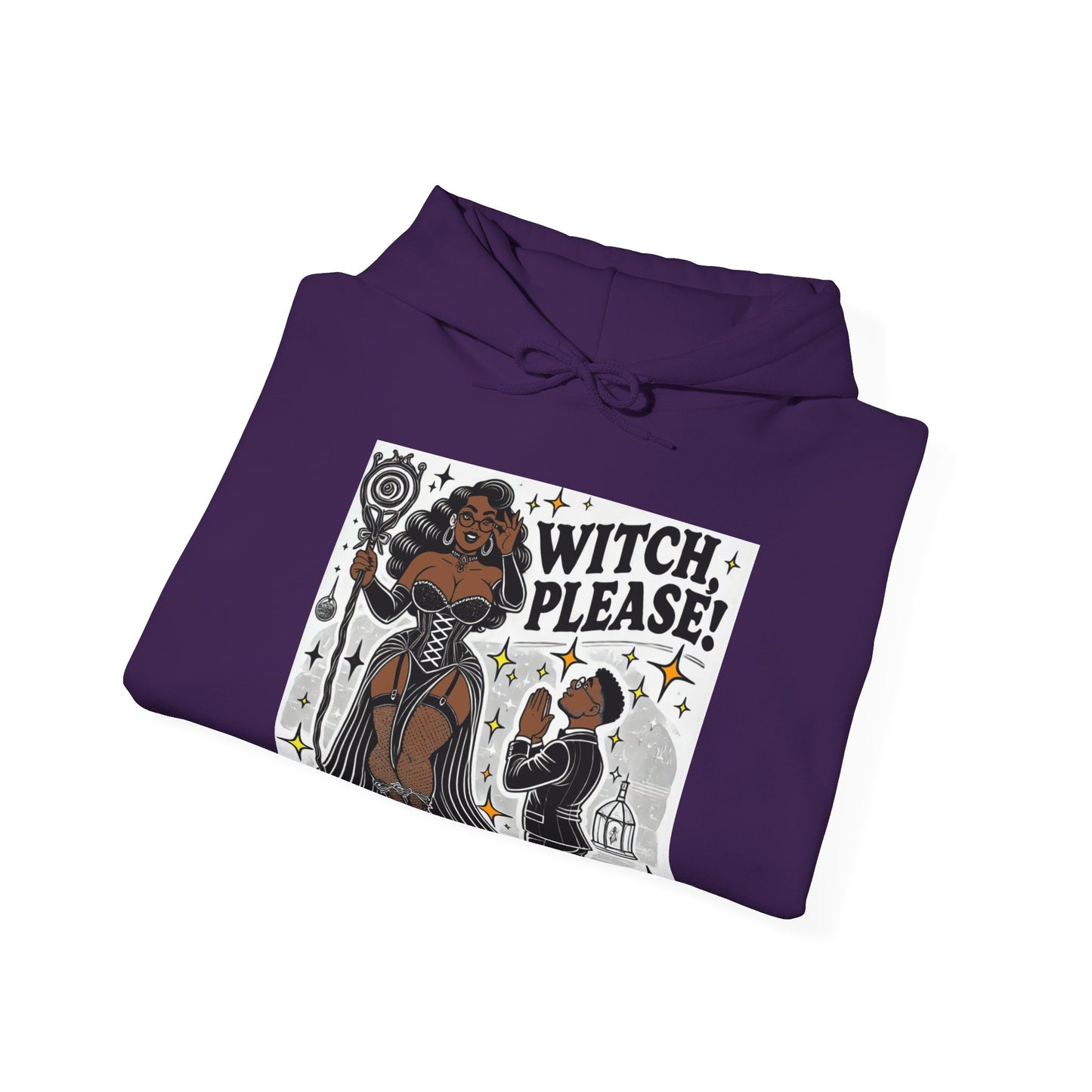 Witch Please Hoodie - Cozy Unisex Sweatshirt