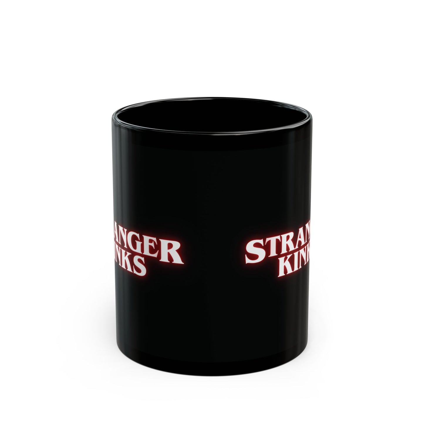Stranger Kinks Black Mug