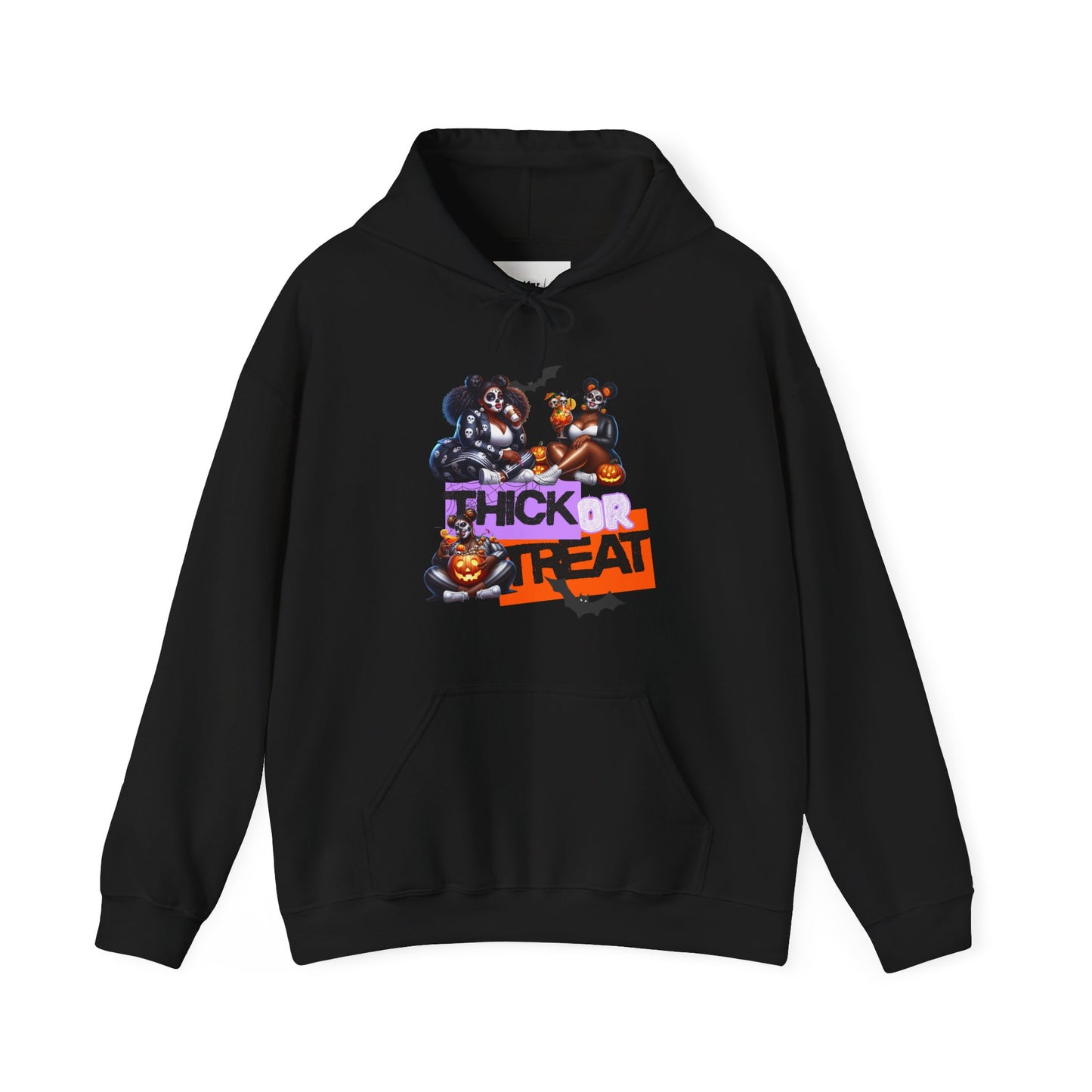 Thick or Treat Hoodie - Cozy Unisex Sweatshirt