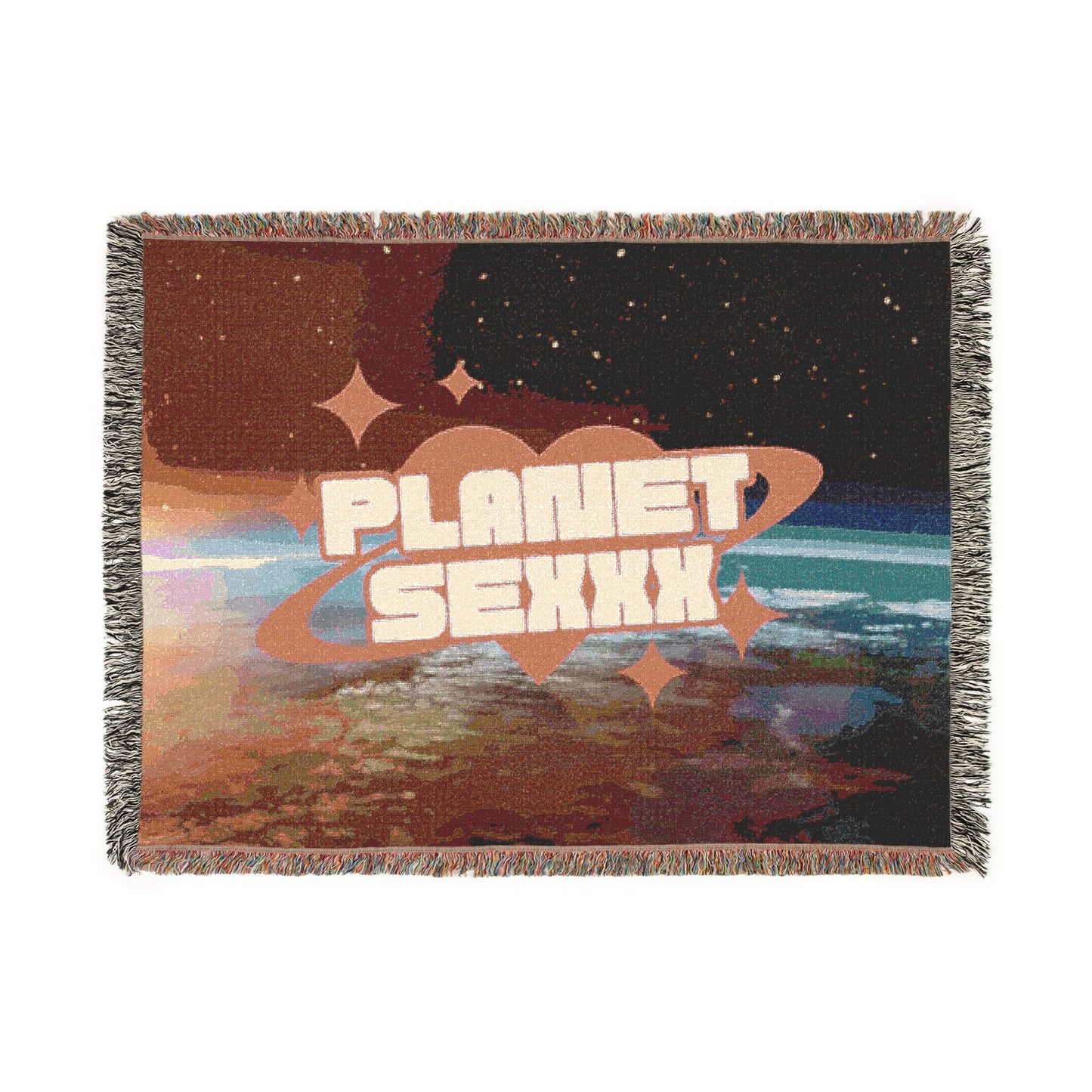 Planet SeXXX Woven Blanket/Tapestry