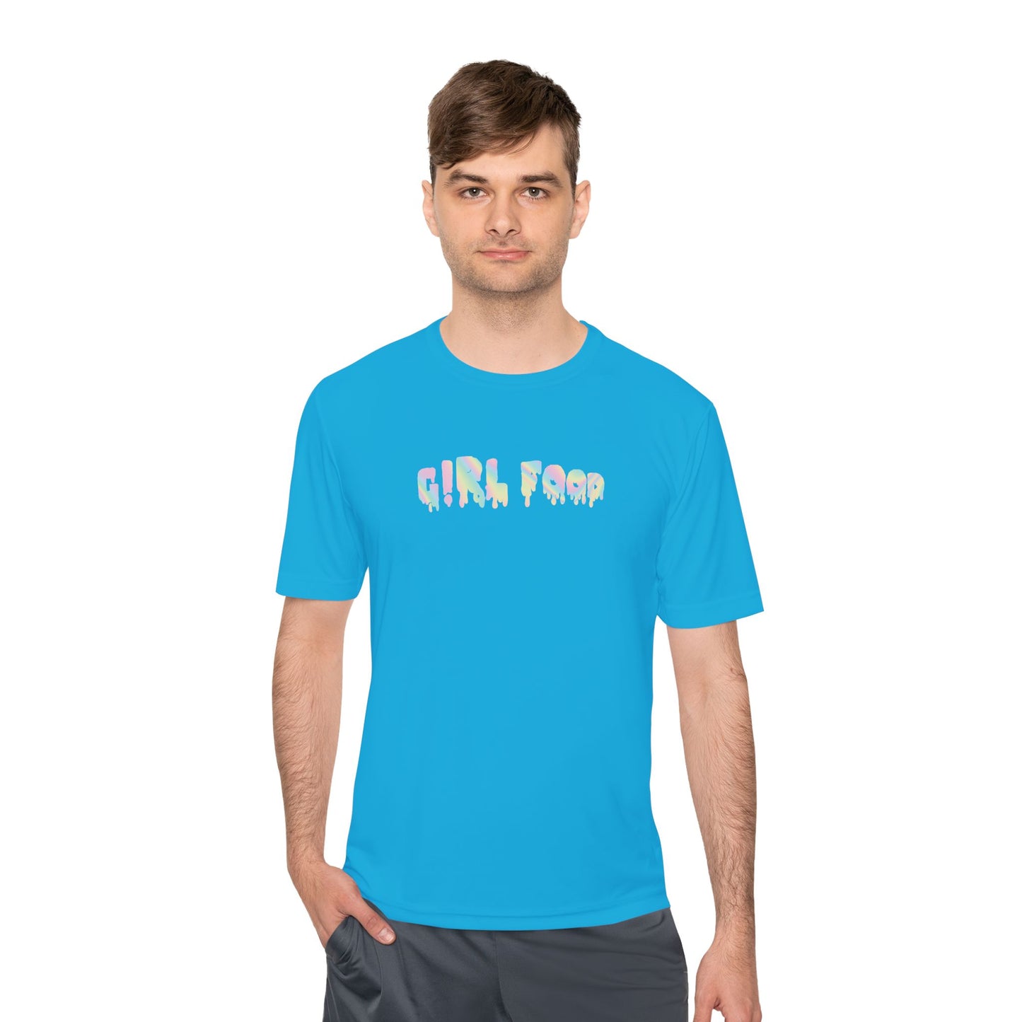 Girl Food Unisex Moisture Wicking Tee