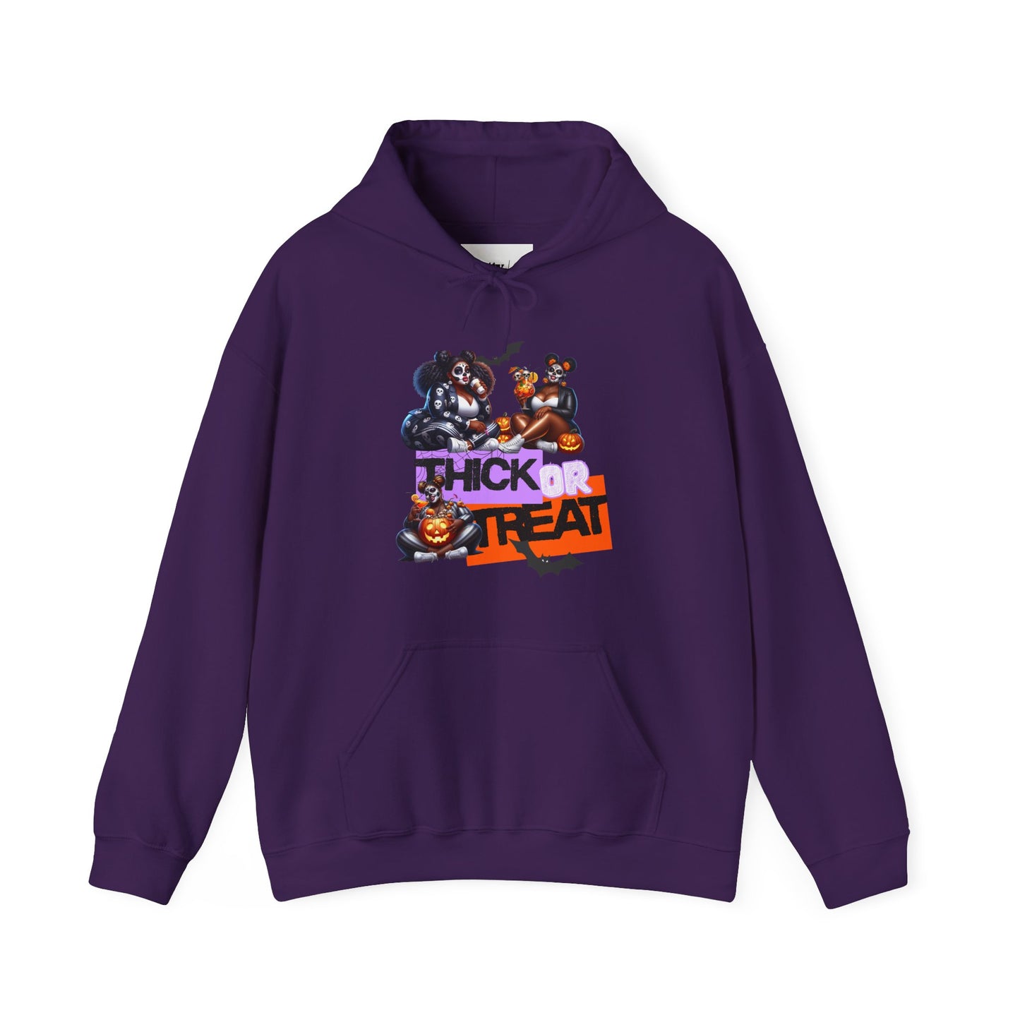 Thick or Treat Hoodie - Cozy Unisex Sweatshirt