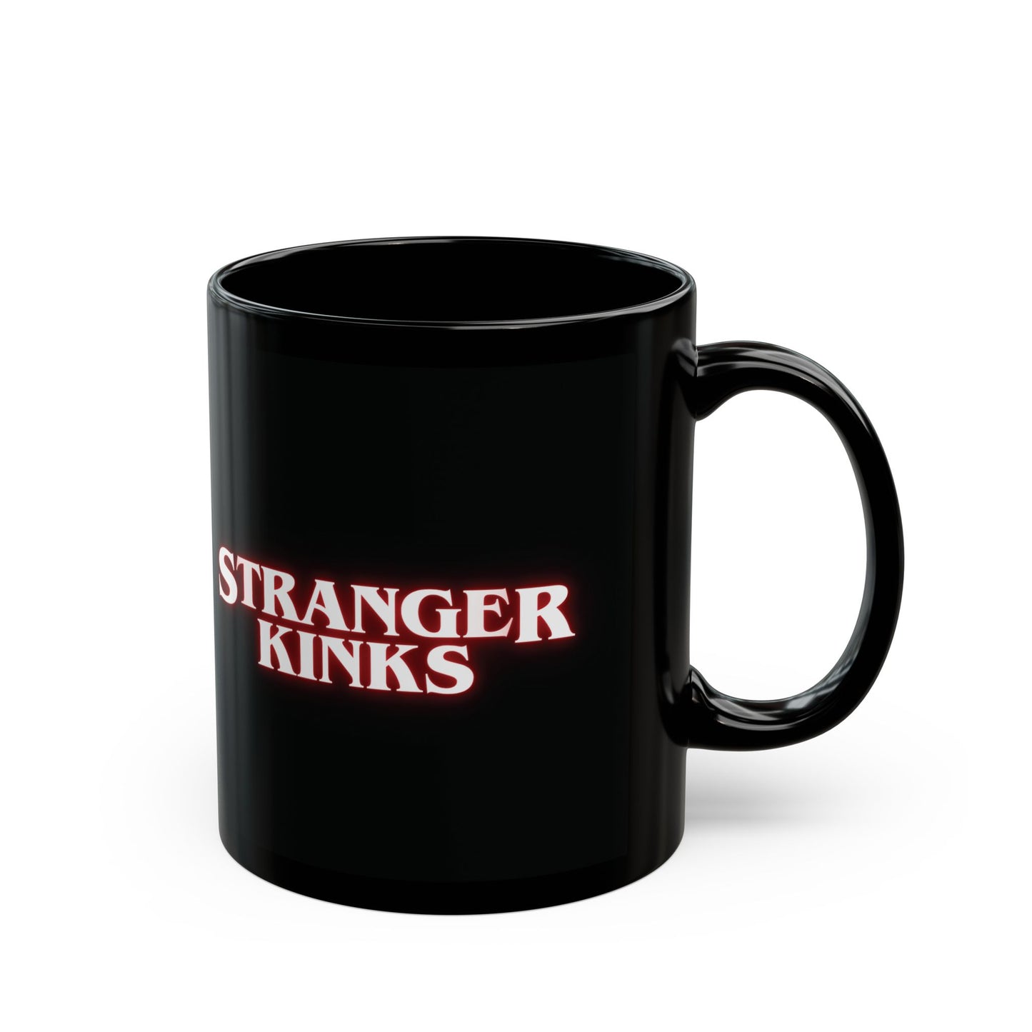 Stranger Kinks Black Mug