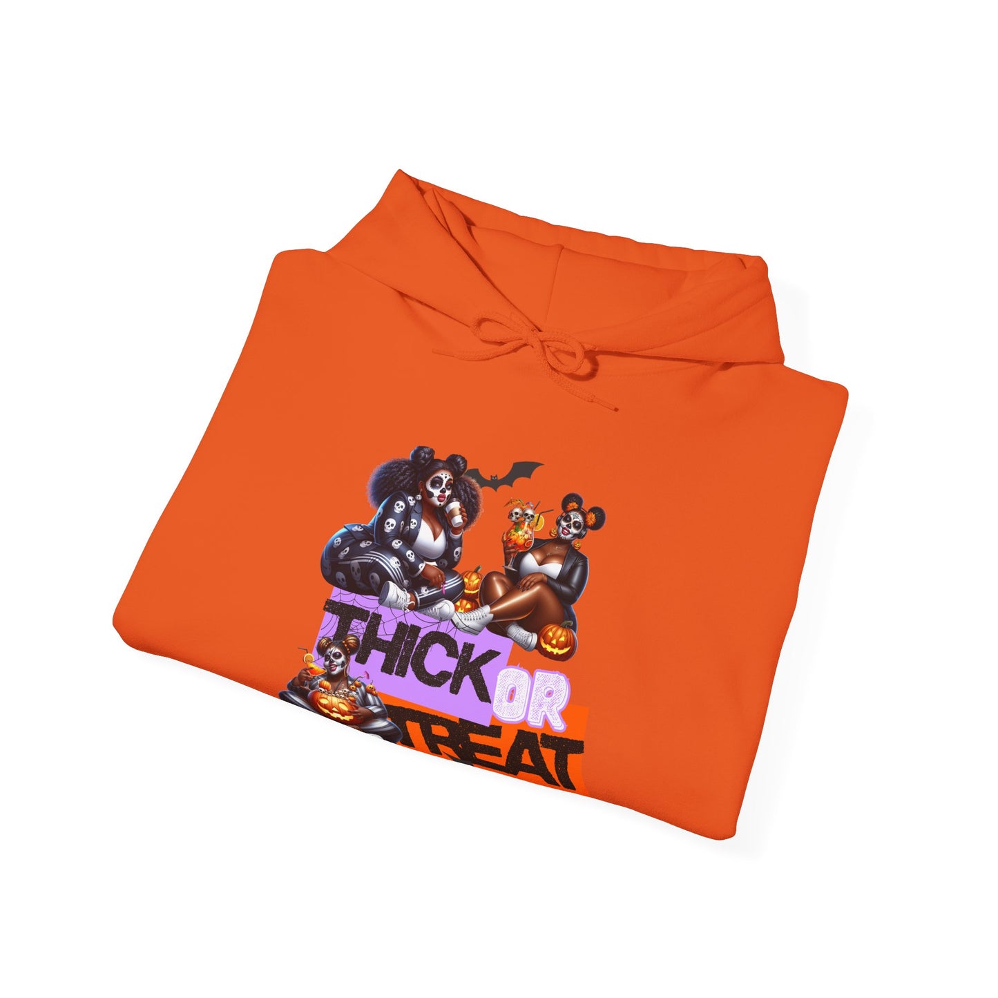 Thick or Treat Hoodie - Cozy Unisex Sweatshirt