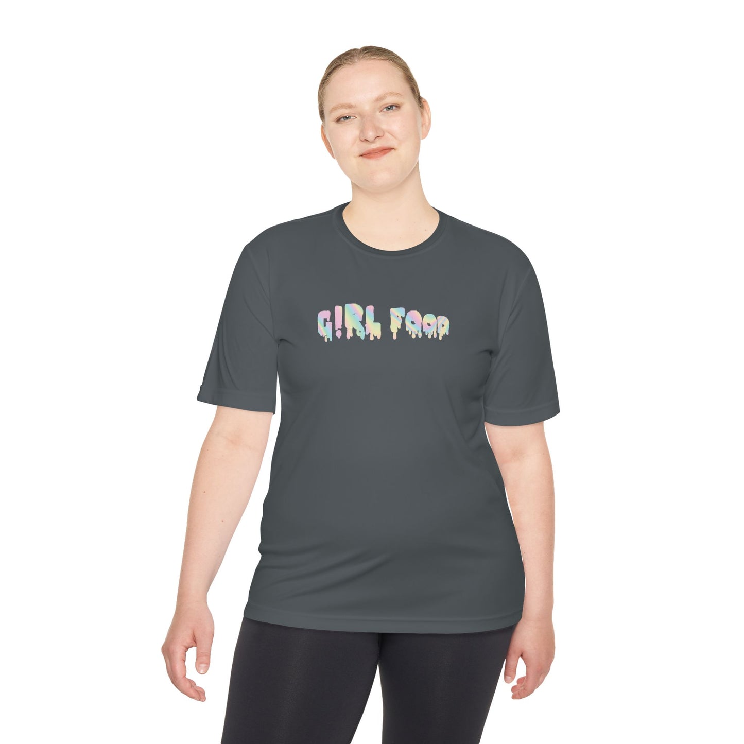 Girl Food Unisex Moisture Wicking Tee