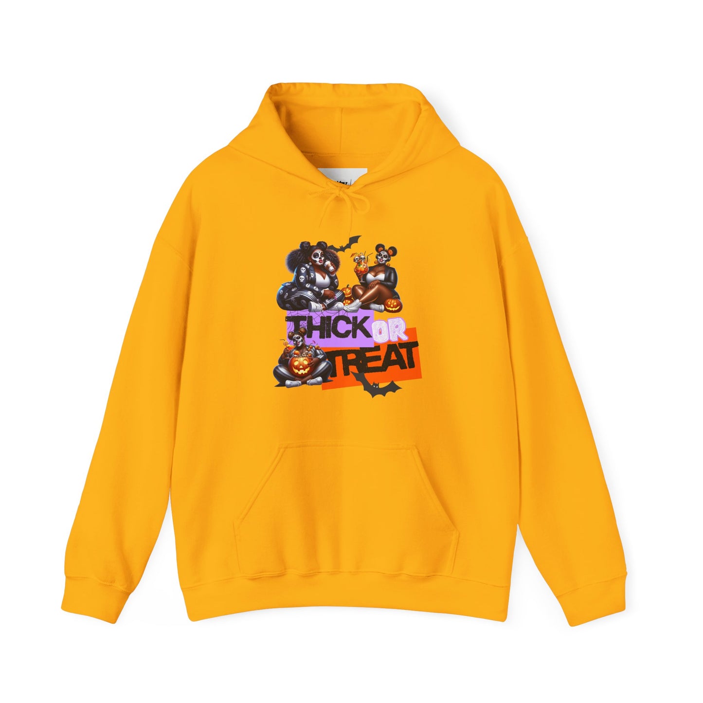 Thick or Treat Hoodie - Cozy Unisex Sweatshirt