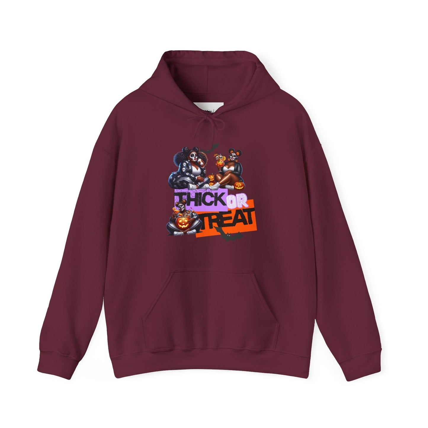 Thick or Treat Hoodie - Cozy Unisex Sweatshirt
