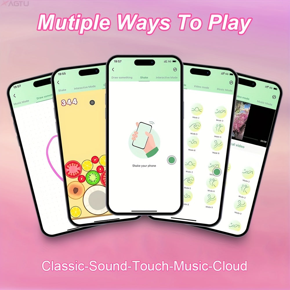 Rechargeable Wireless Couples Vibrator
