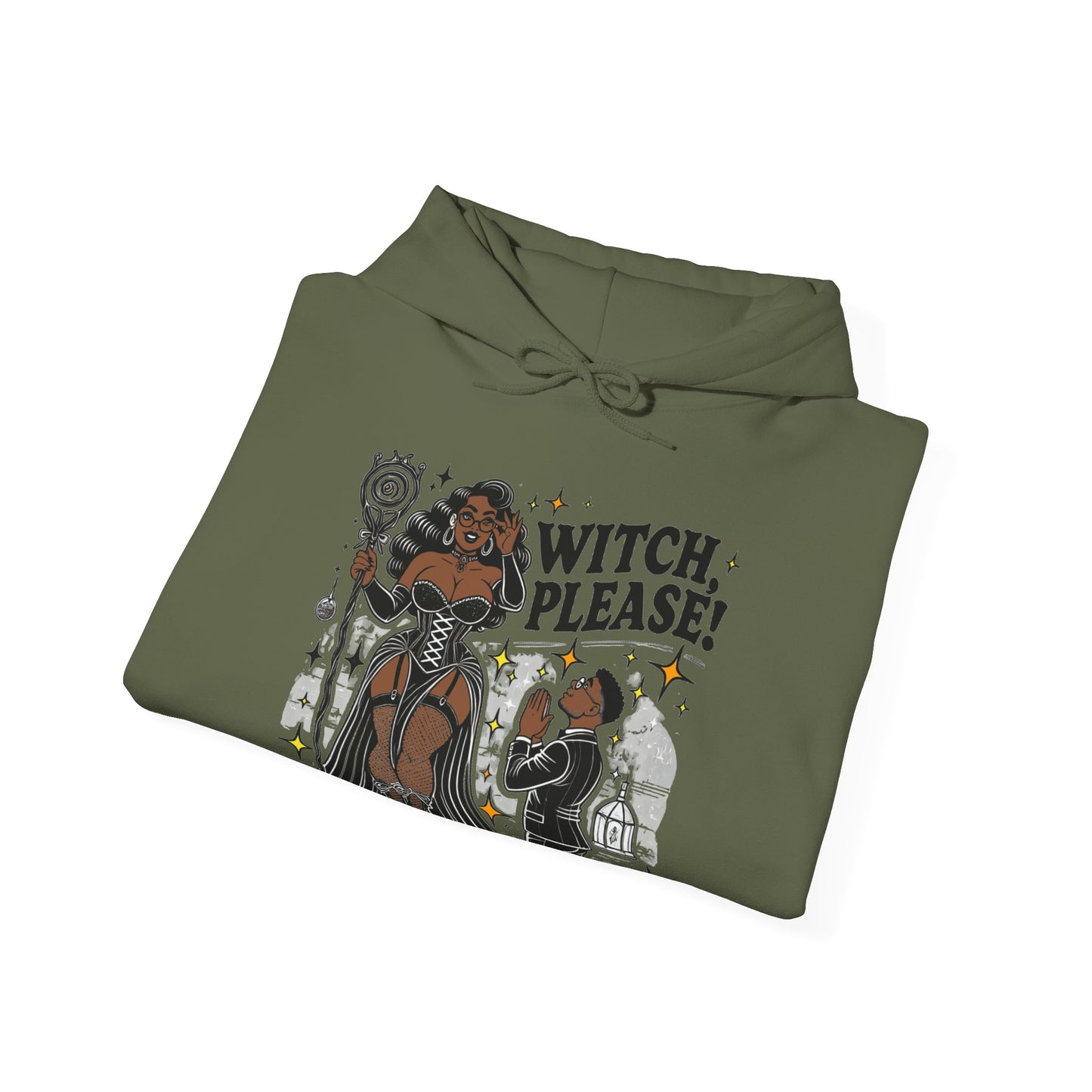 Witch Please Hoodie - Cozy Unisex Sweatshirt