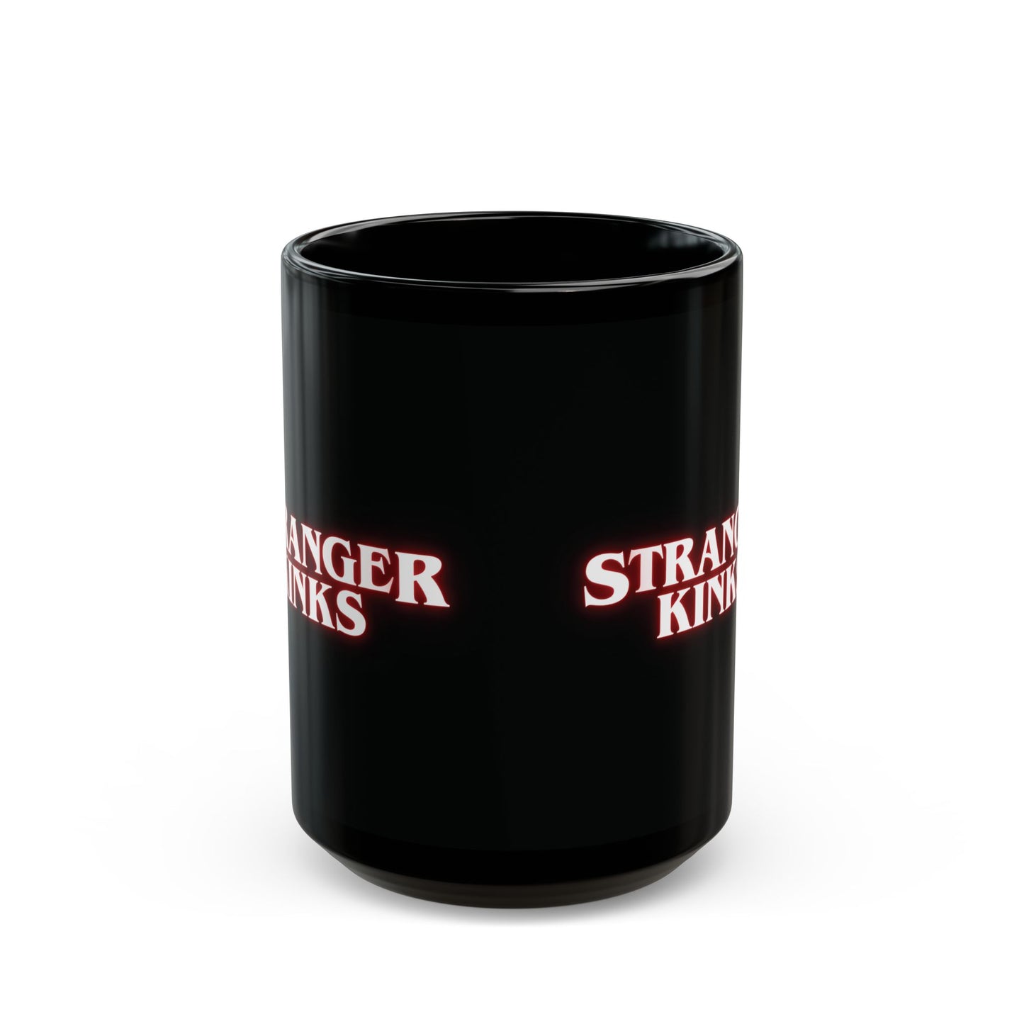 Stranger Kinks Black Mug