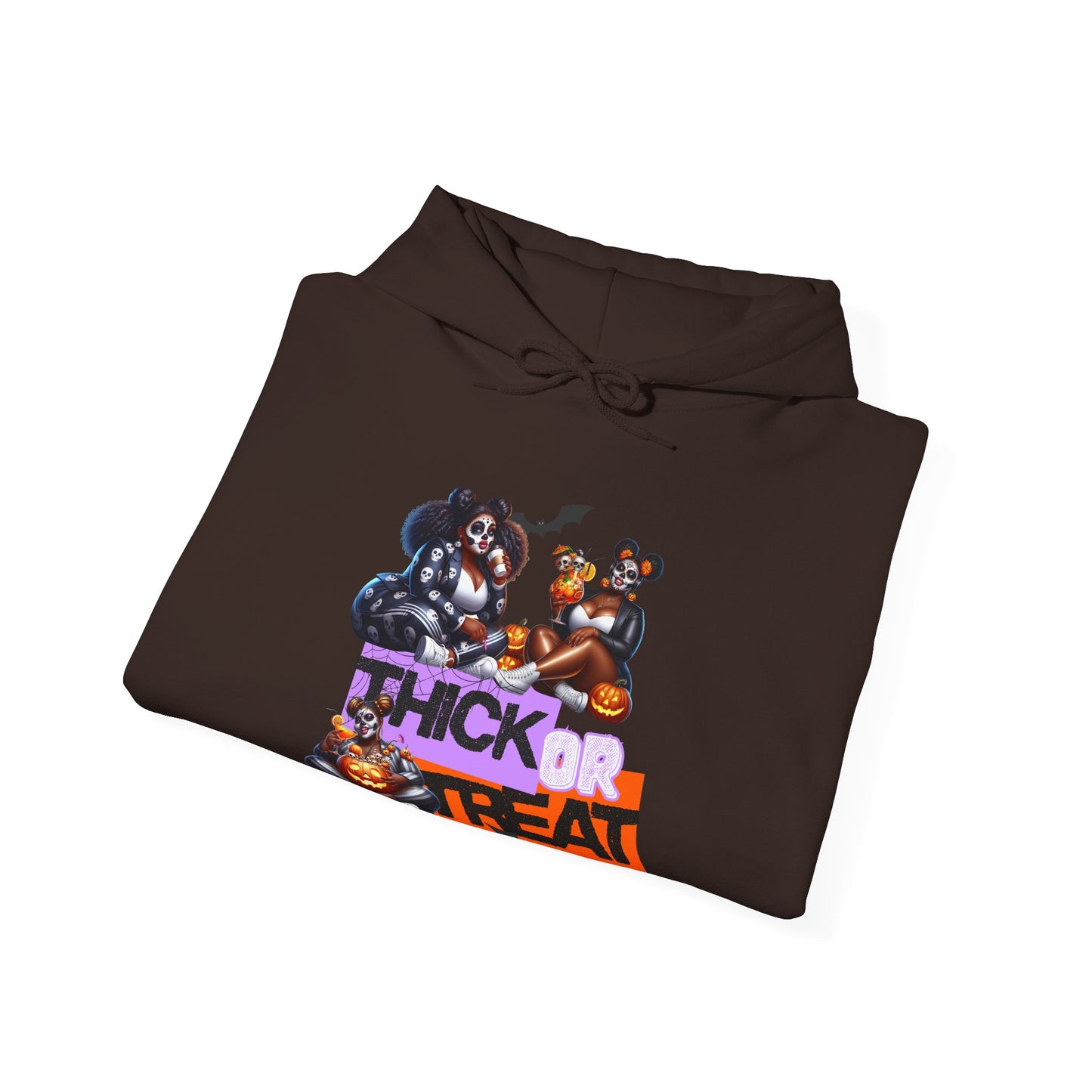 Thick or Treat Hoodie - Cozy Unisex Sweatshirt