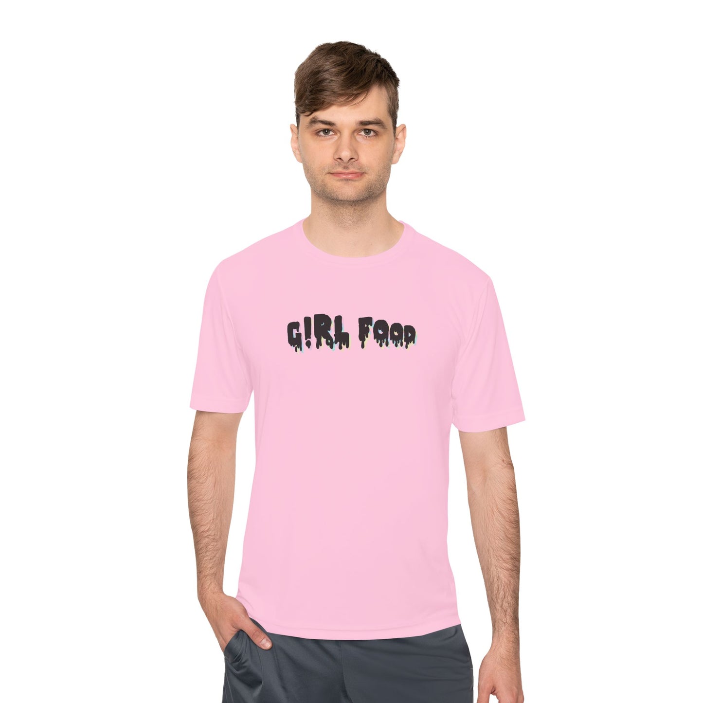 Girl Food Unisex Moisture Wicking Tee