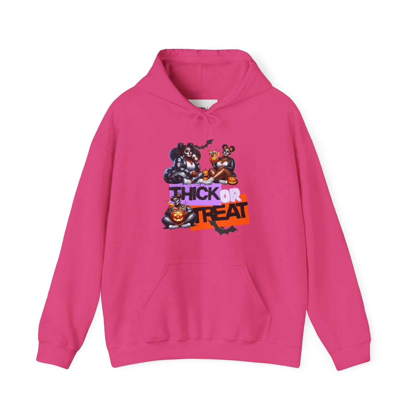 Thick or Treat Hoodie - Cozy Unisex Sweatshirt