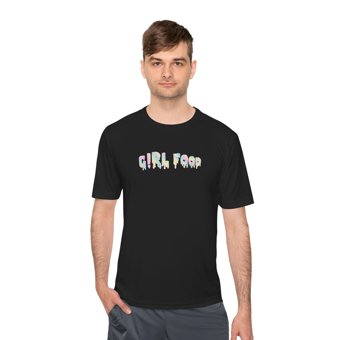 Girl Food Unisex Moisture Wicking Tee