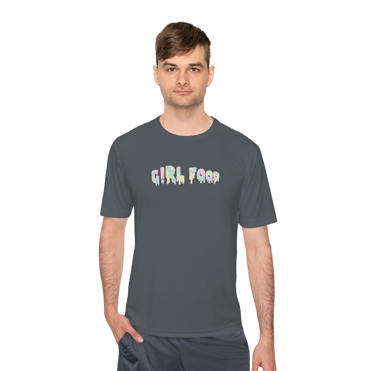 Girl Food Unisex Moisture Wicking Tee
