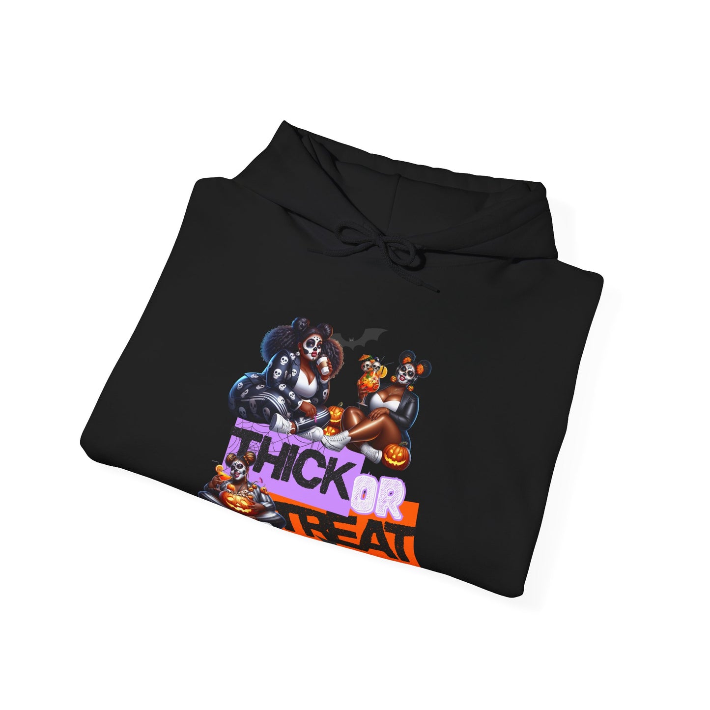 Thick or Treat Hoodie - Cozy Unisex Sweatshirt