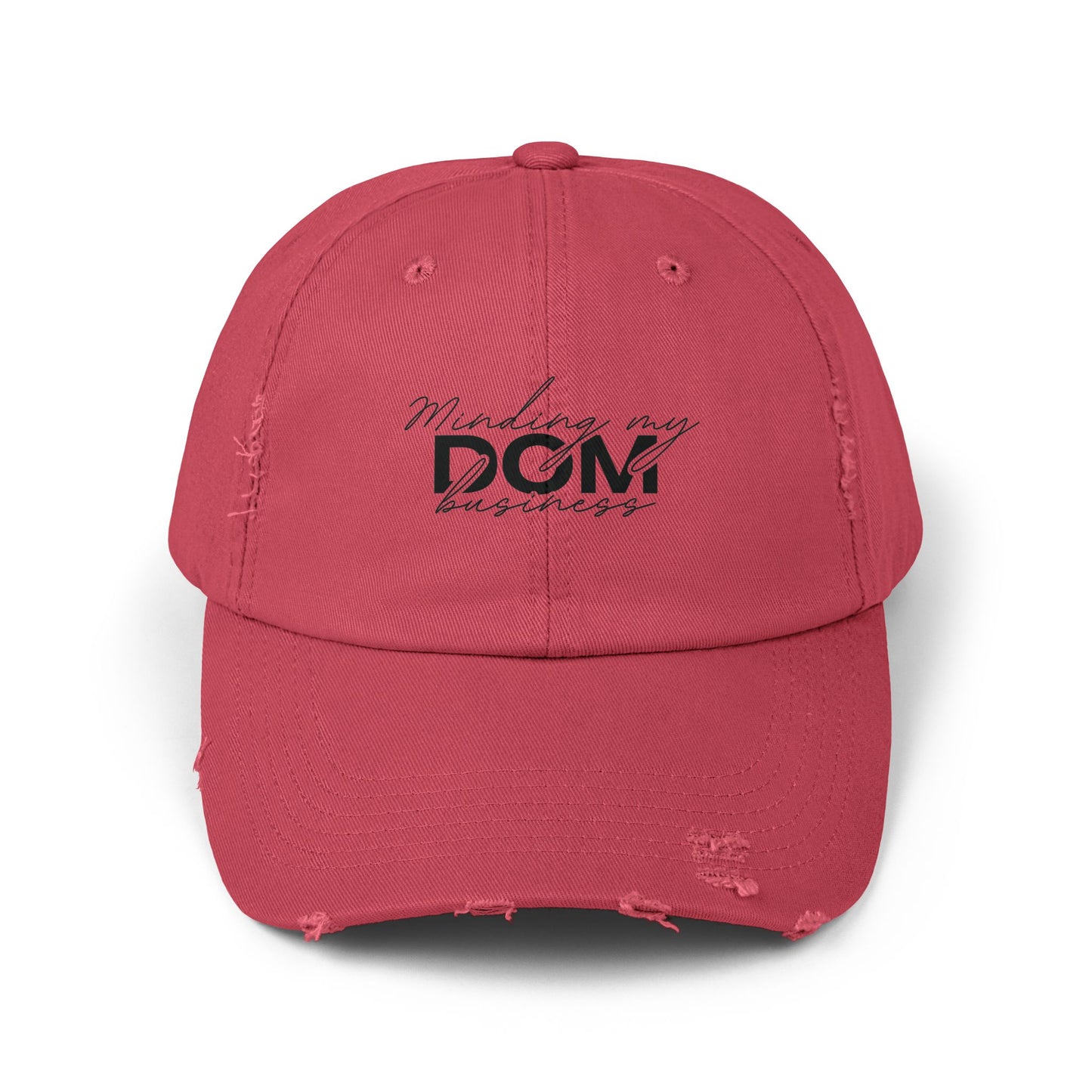 Minding My DOM Business Distressed Cap