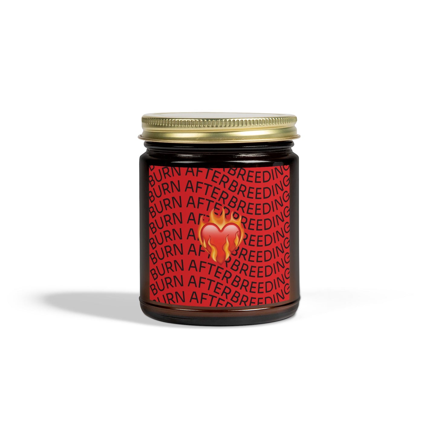 Burn After Breeding Scented Candle | Coconut Apricot Wax