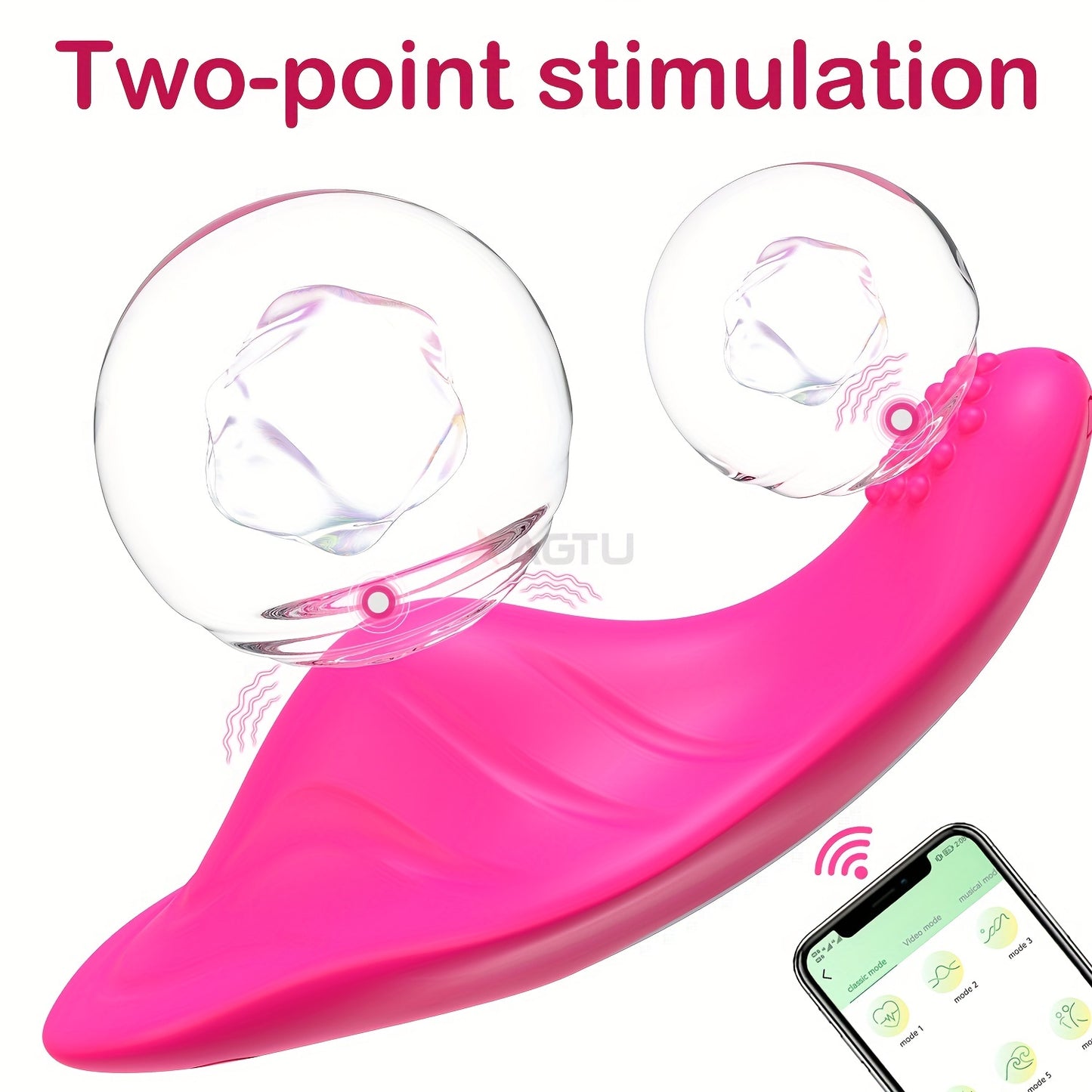 Wireless Wearable Vibrator for Women