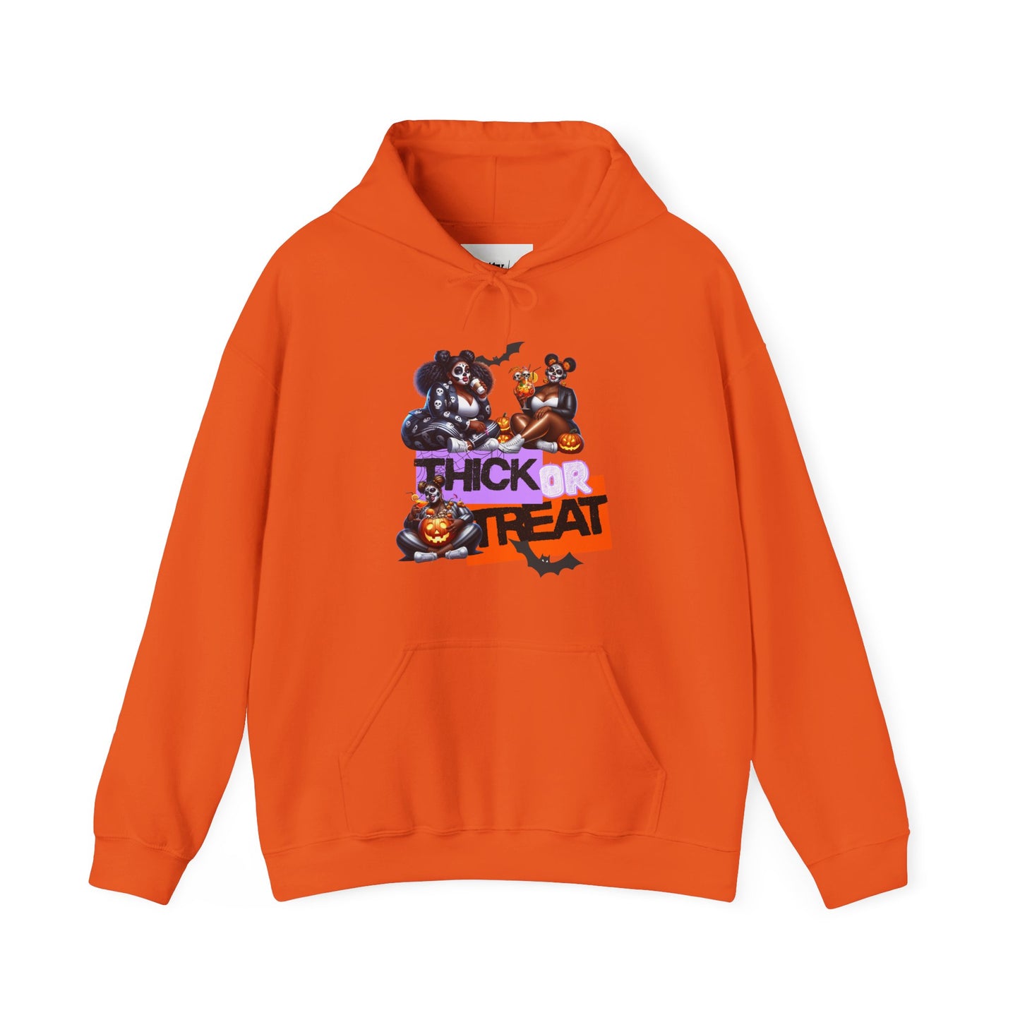 Thick or Treat Hoodie - Cozy Unisex Sweatshirt