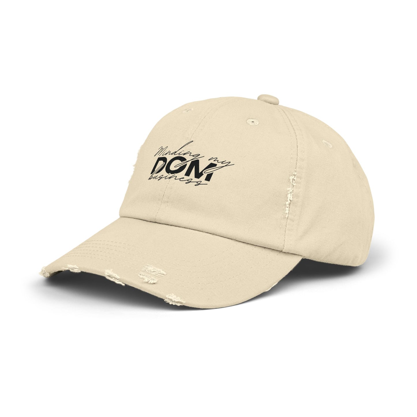 Minding My DOM Business Distressed Cap
