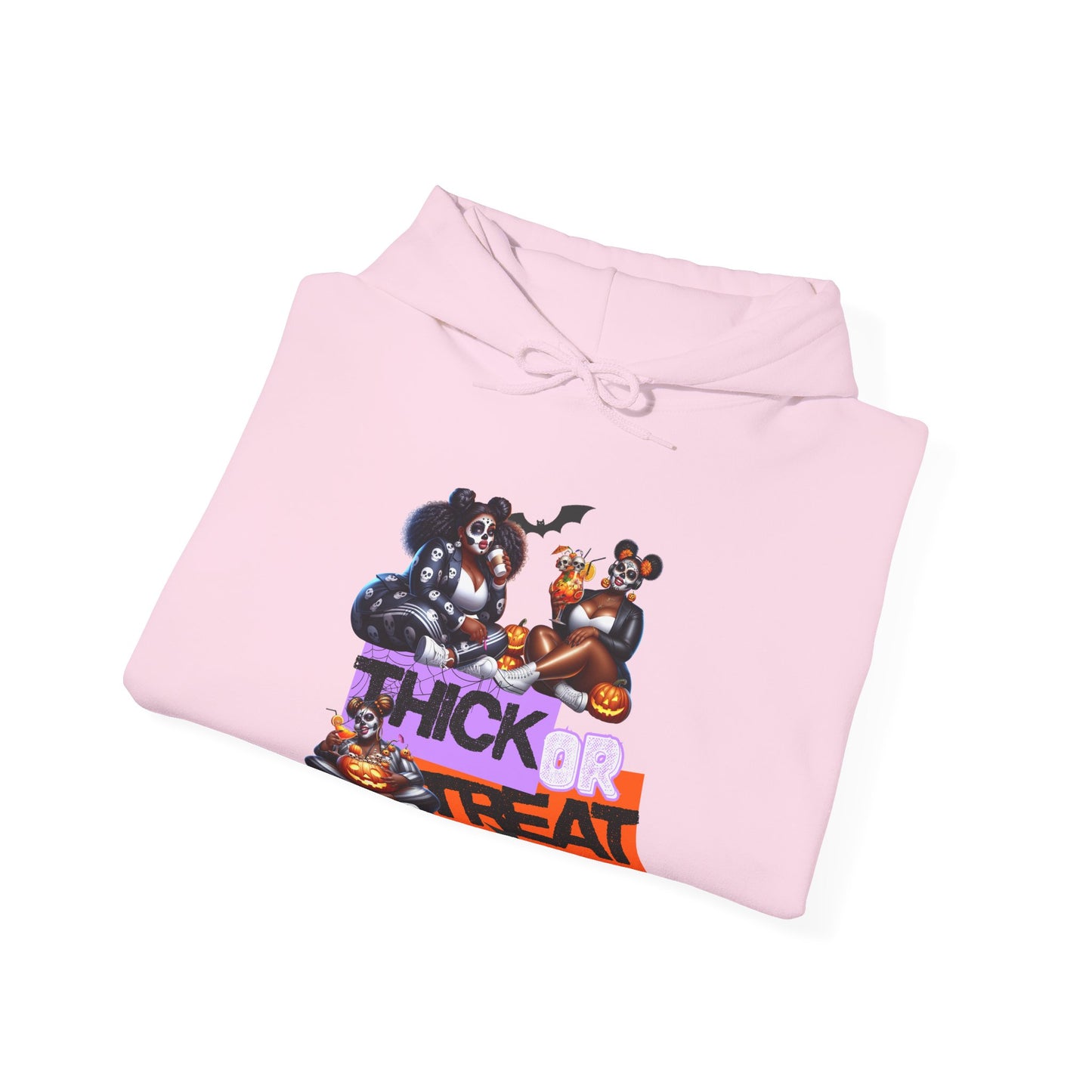 Thick or Treat Hoodie - Cozy Unisex Sweatshirt