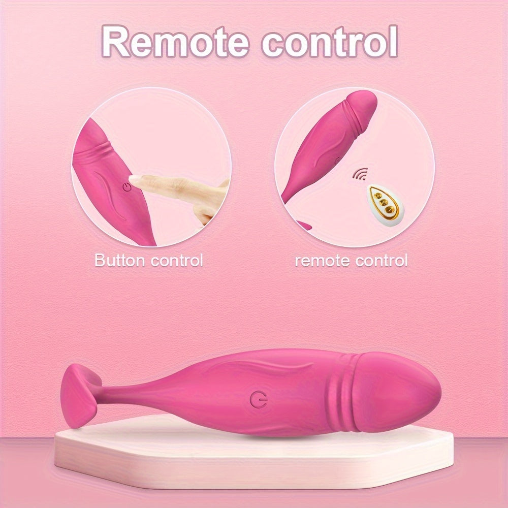 Butt Plug w/ 10 Vibration Modes, Wireless Remote Control
