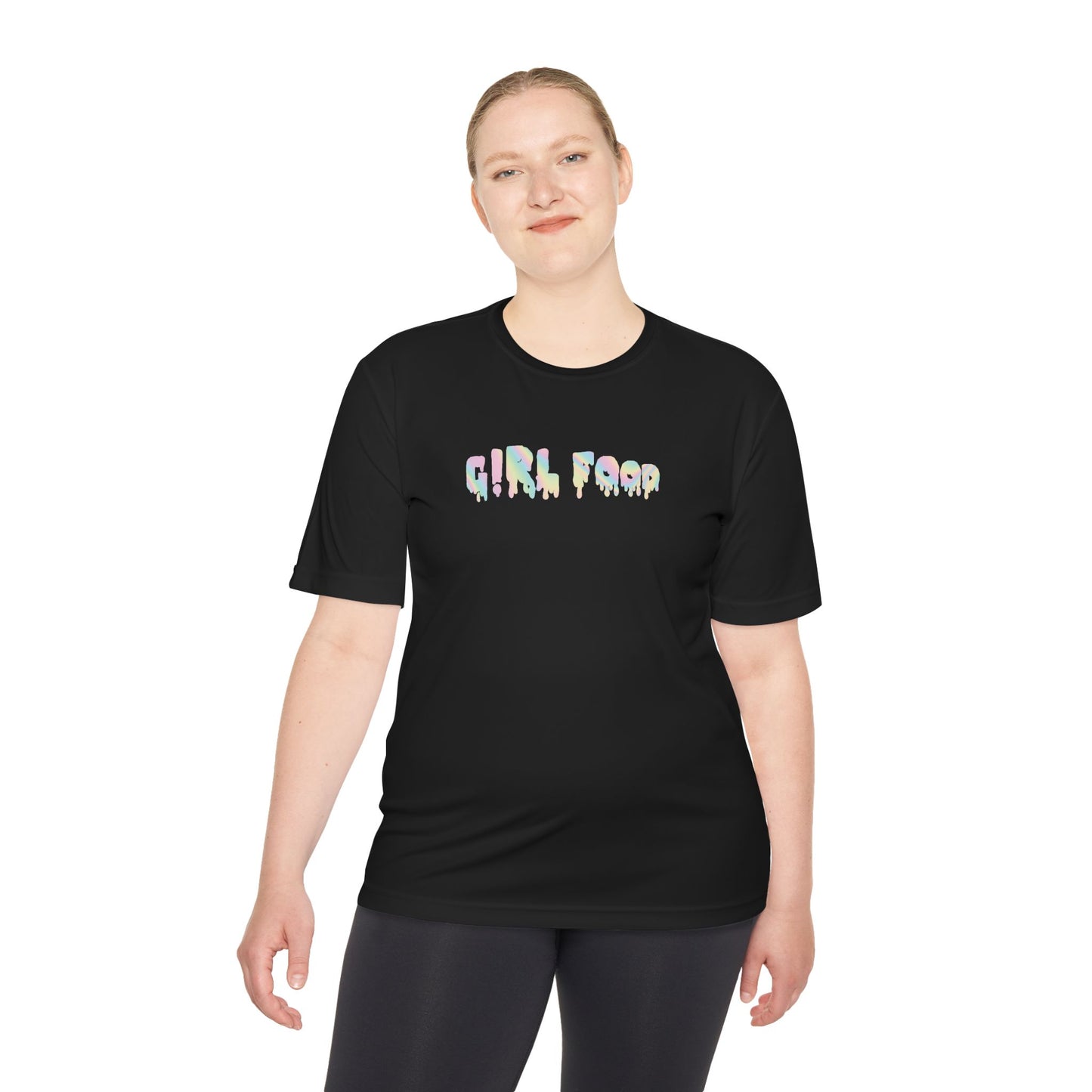 Girl Food Unisex Moisture Wicking Tee