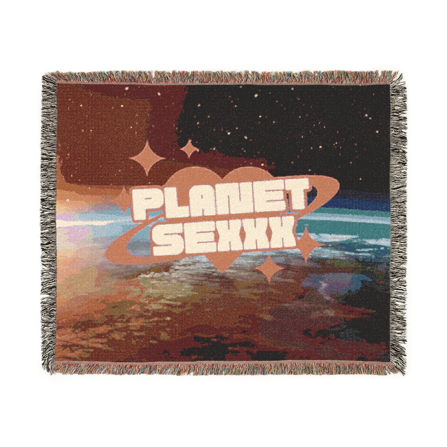 Planet SeXXX Woven Blanket/Tapestry