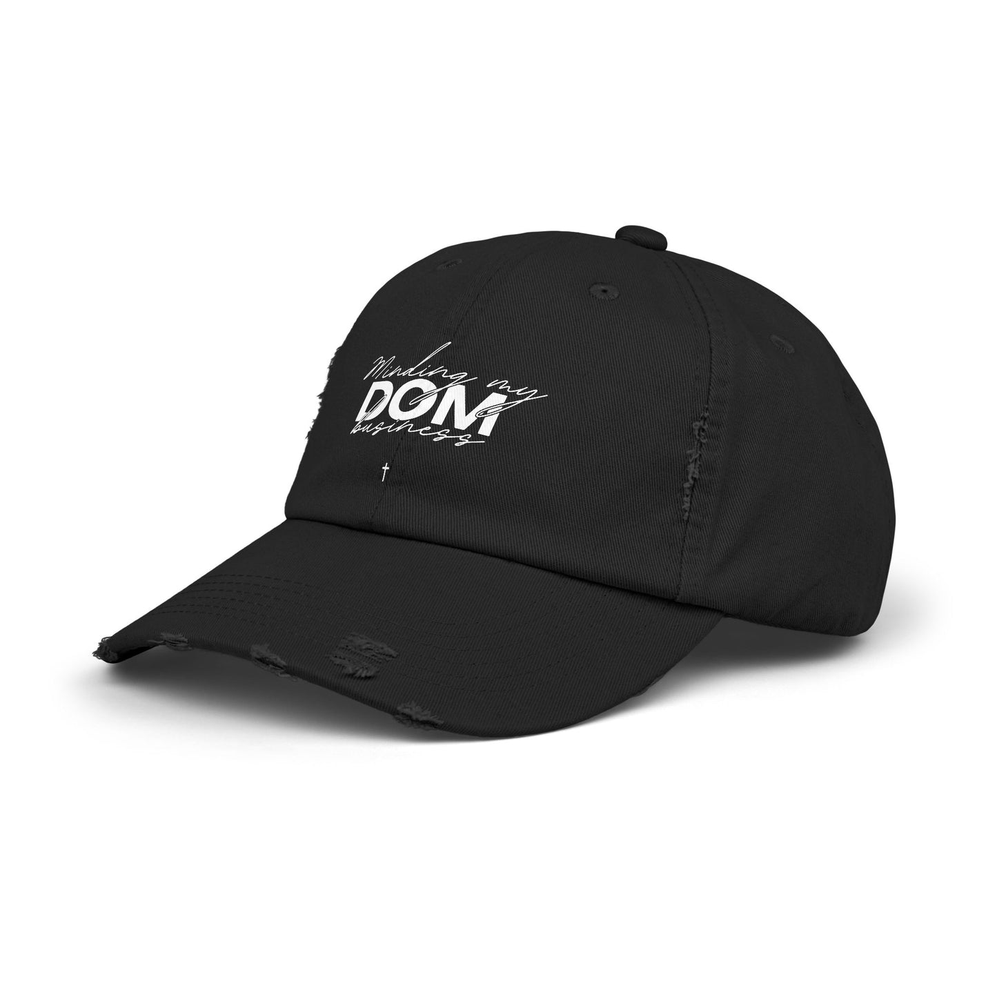 Minding My DOM Business Distressed Cap