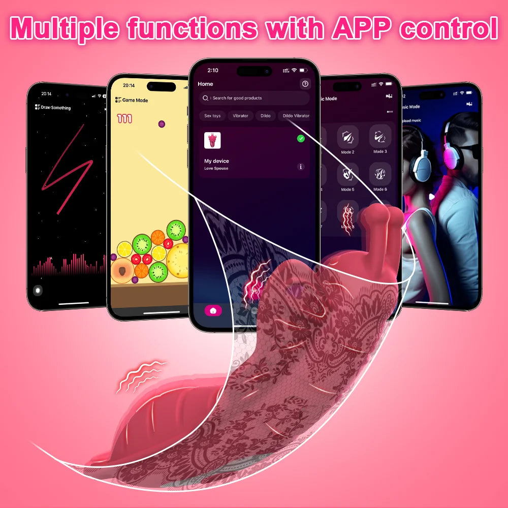 Remote Control Wearable Panty Vibrators
