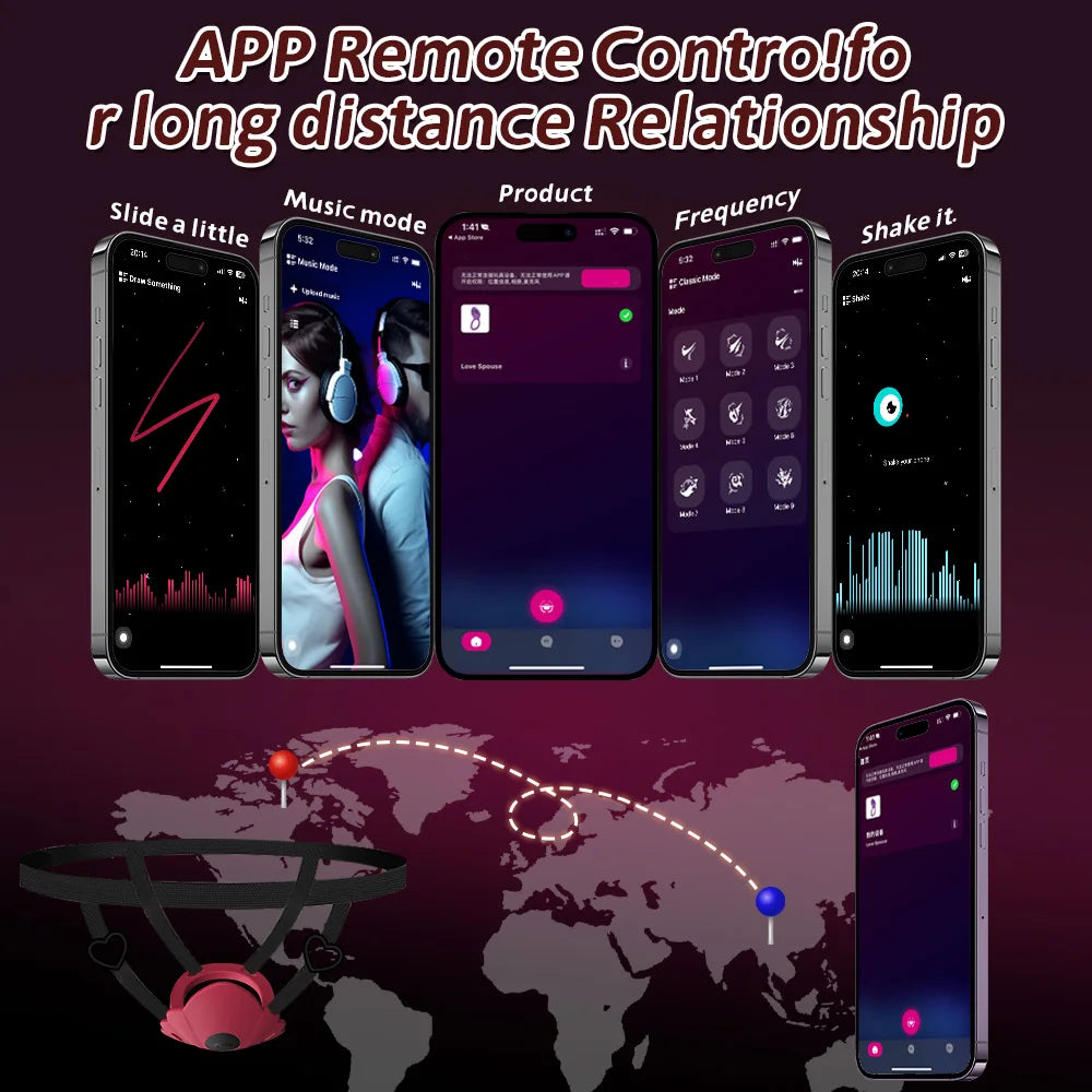 Remote Control Wearable Panty Vibrators
