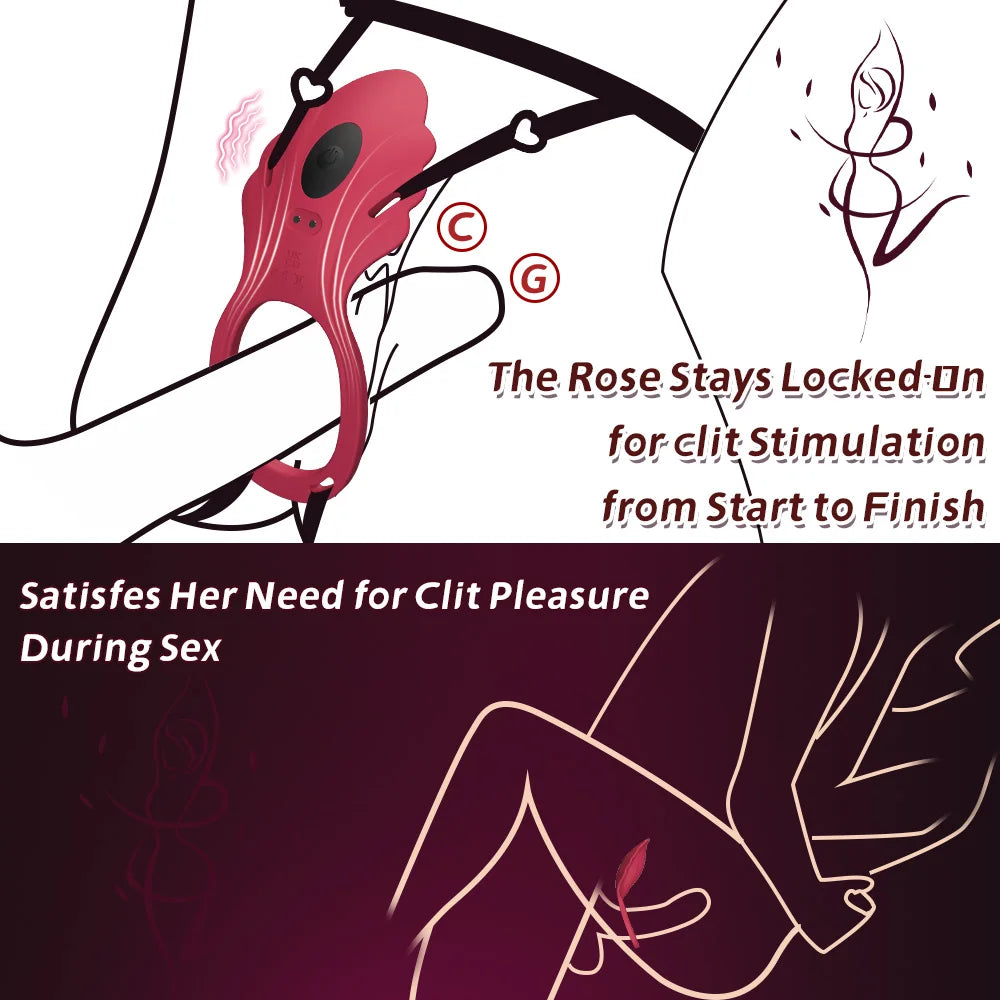 Remote Control Wearable Panty Vibrators