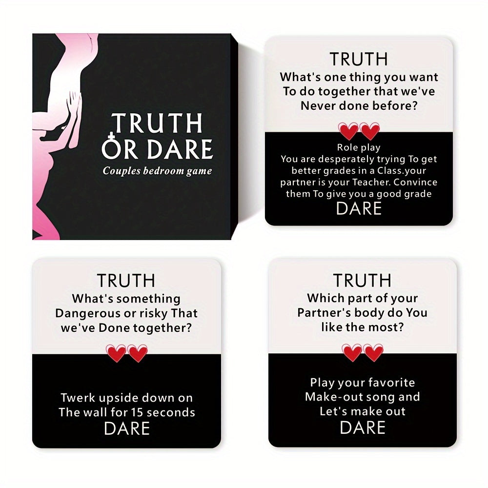 Adult Truth or Dare Couple's Game | 50Cards