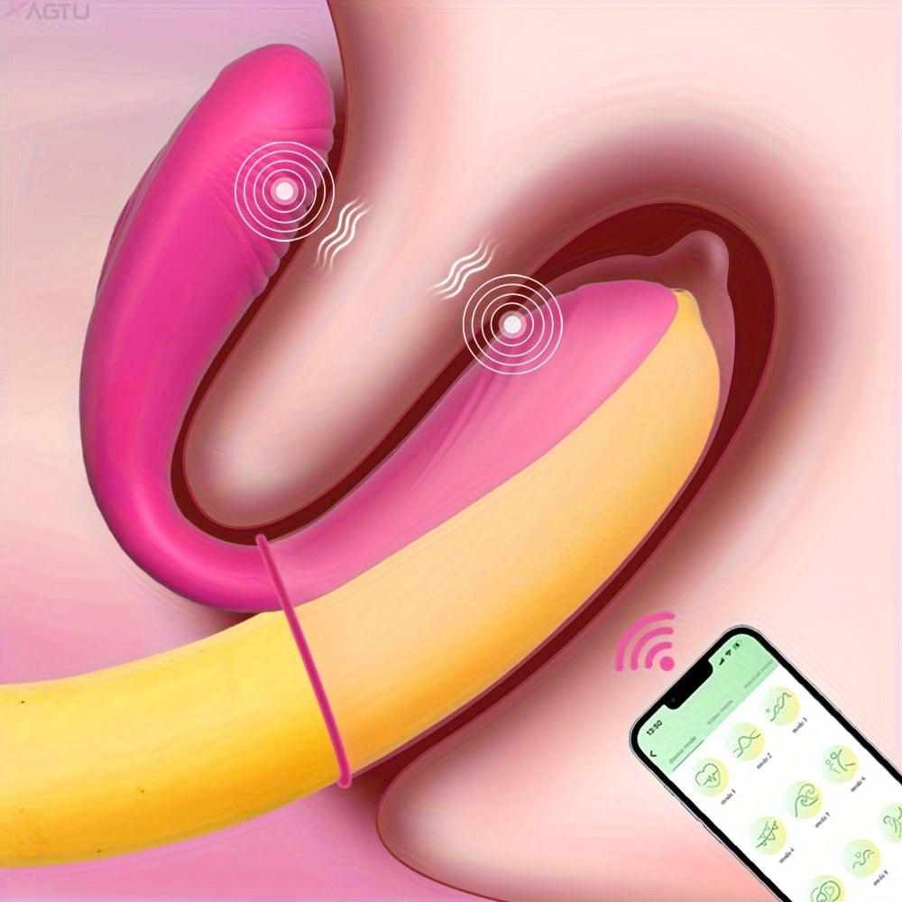Rechargeable Wireless Couples Vibrator