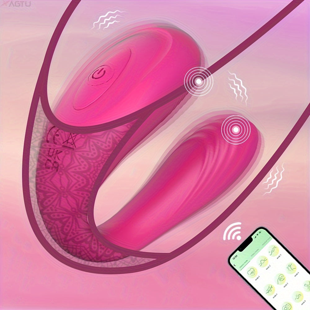 Rechargeable Wireless Couples Vibrator