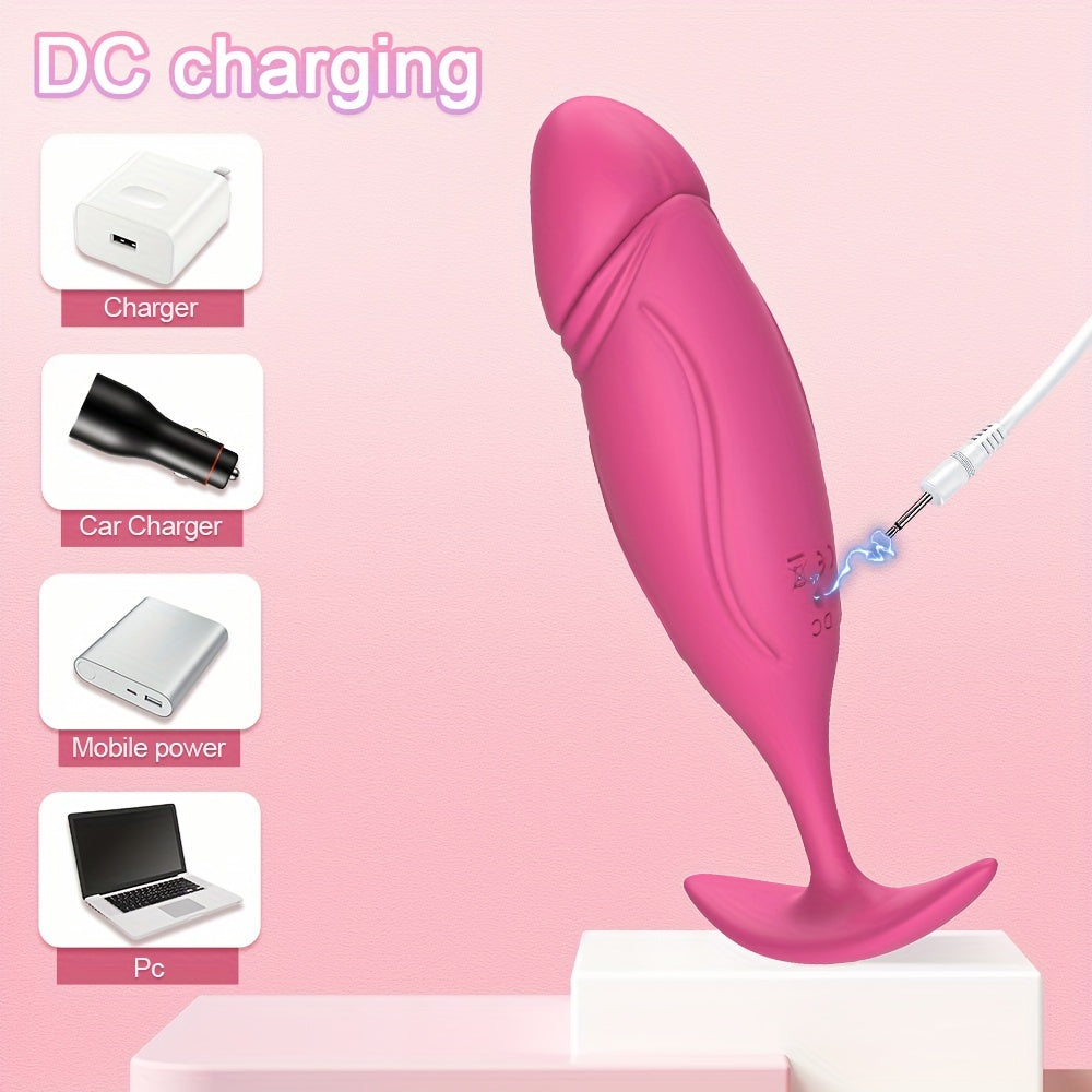 Butt Plug w/ 10 Vibration Modes, Wireless Remote Control