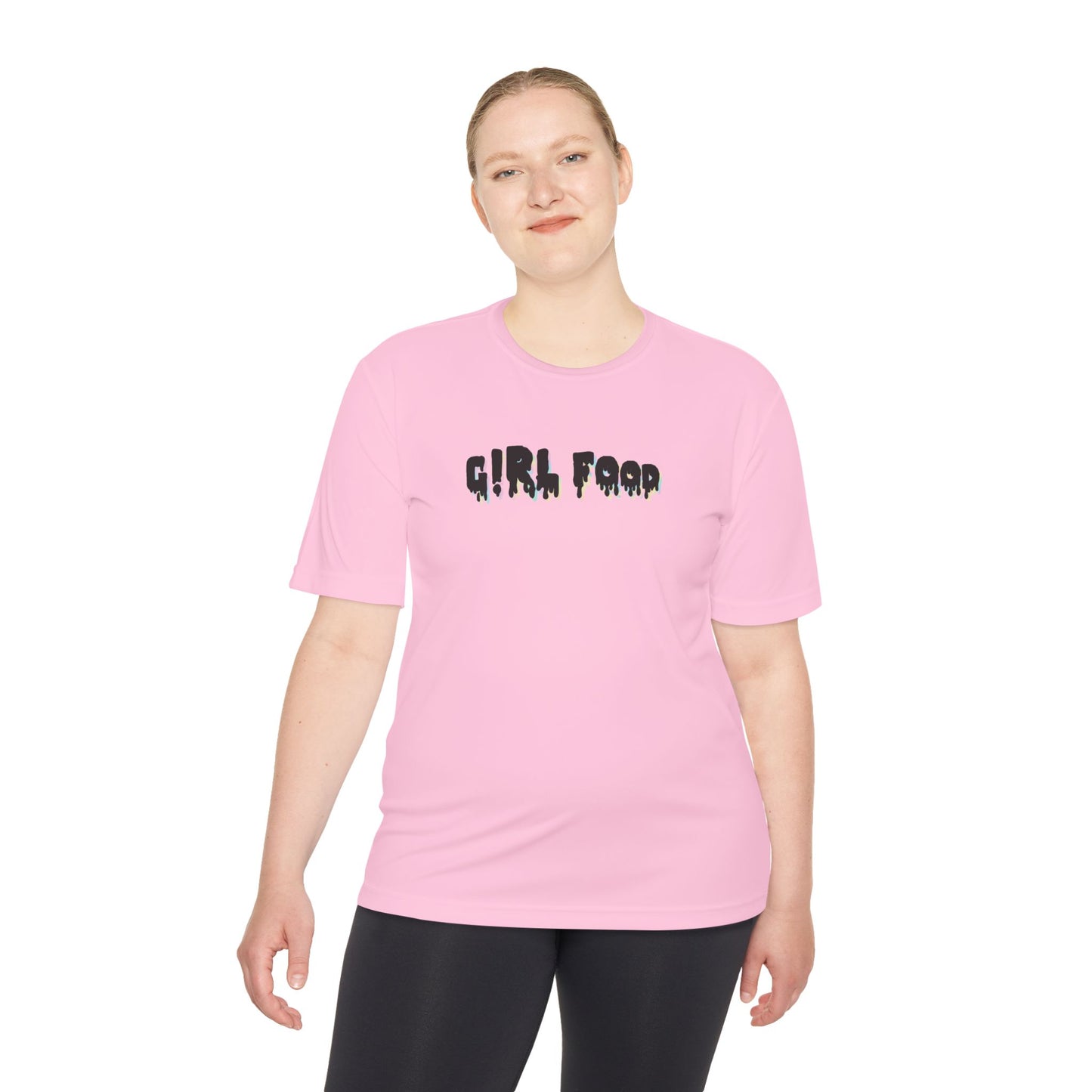 Girl Food Unisex Moisture Wicking Tee