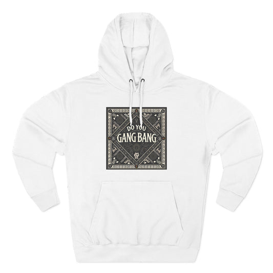 Three-Panel Fleece Hoodie