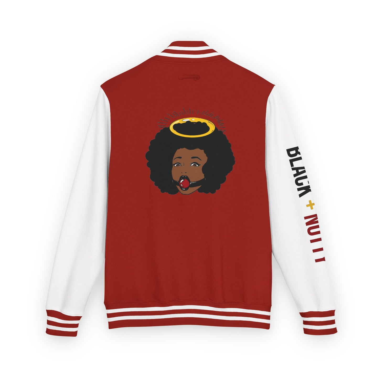 BLACK + NOTTY Unisex Heavyweight Letterman Jacket