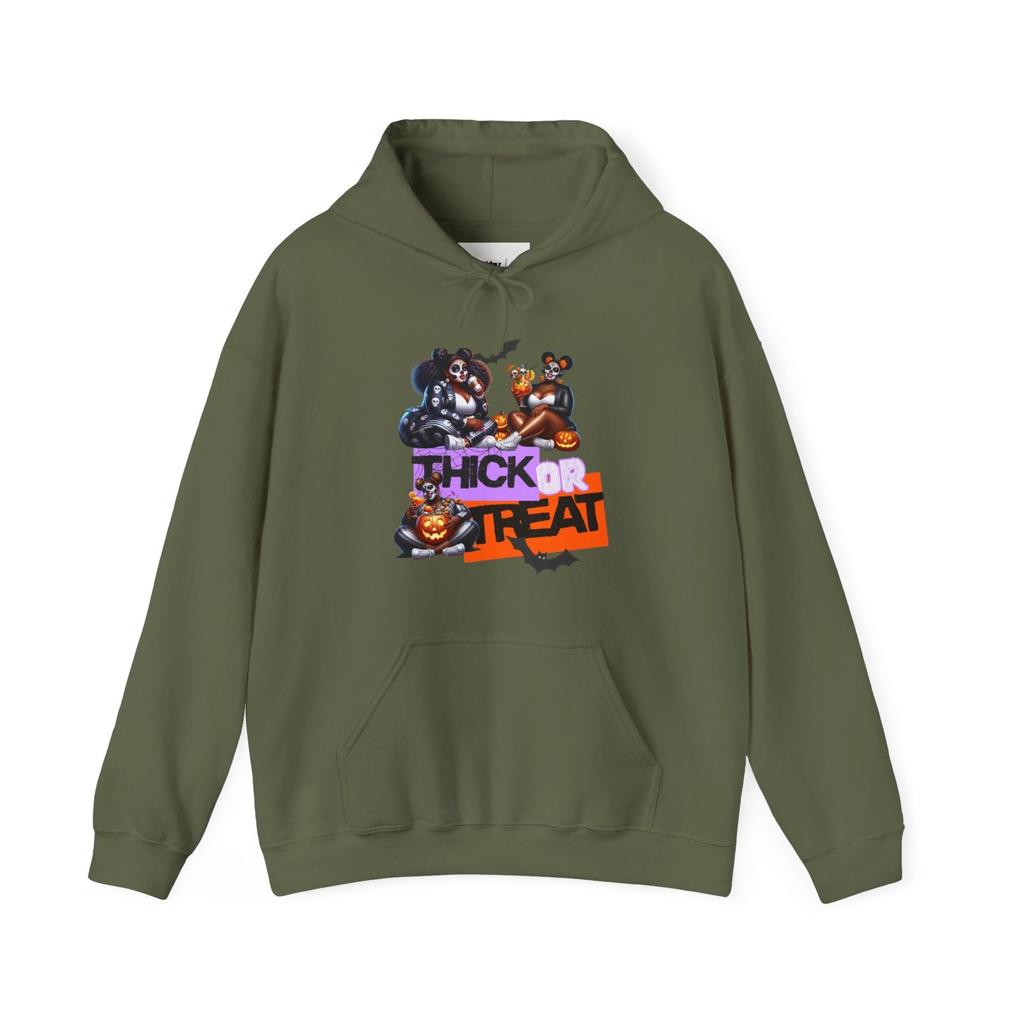 Thick or Treat Hoodie - Cozy Unisex Sweatshirt