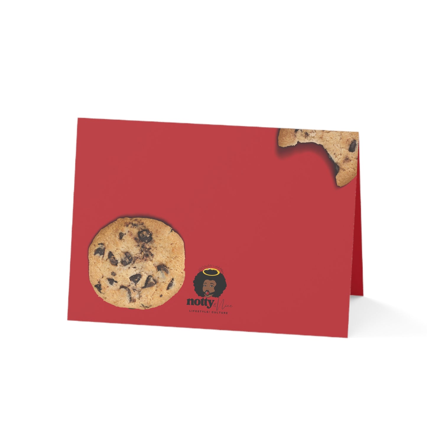 Retro 'Milf & Cookies' Holiday Greeting Card – Funny Vintage Christmas Card