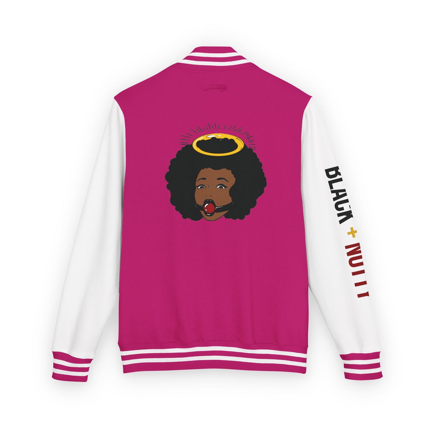 BLACK + NOTTY Unisex Heavyweight Letterman Jacket