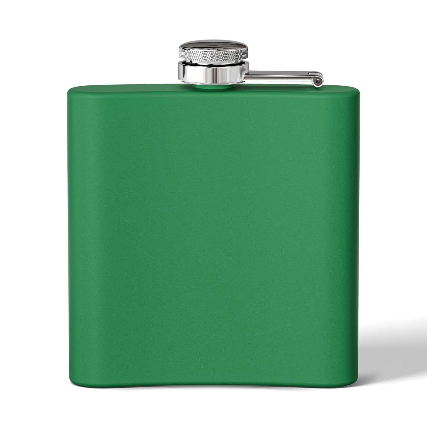Logo Stainless Steel Flask, 6oz