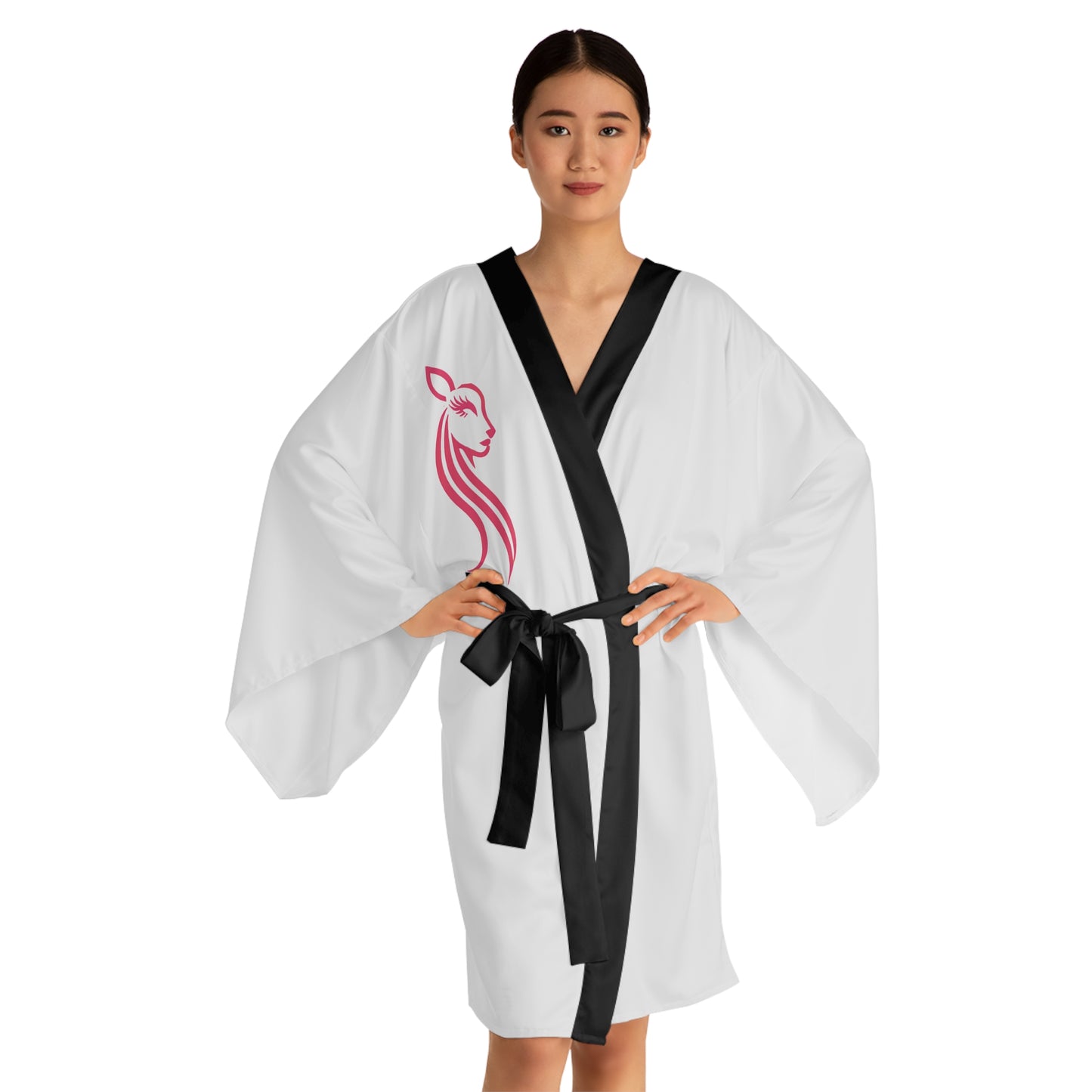 Vixen Long Sleeve Kimono Robe