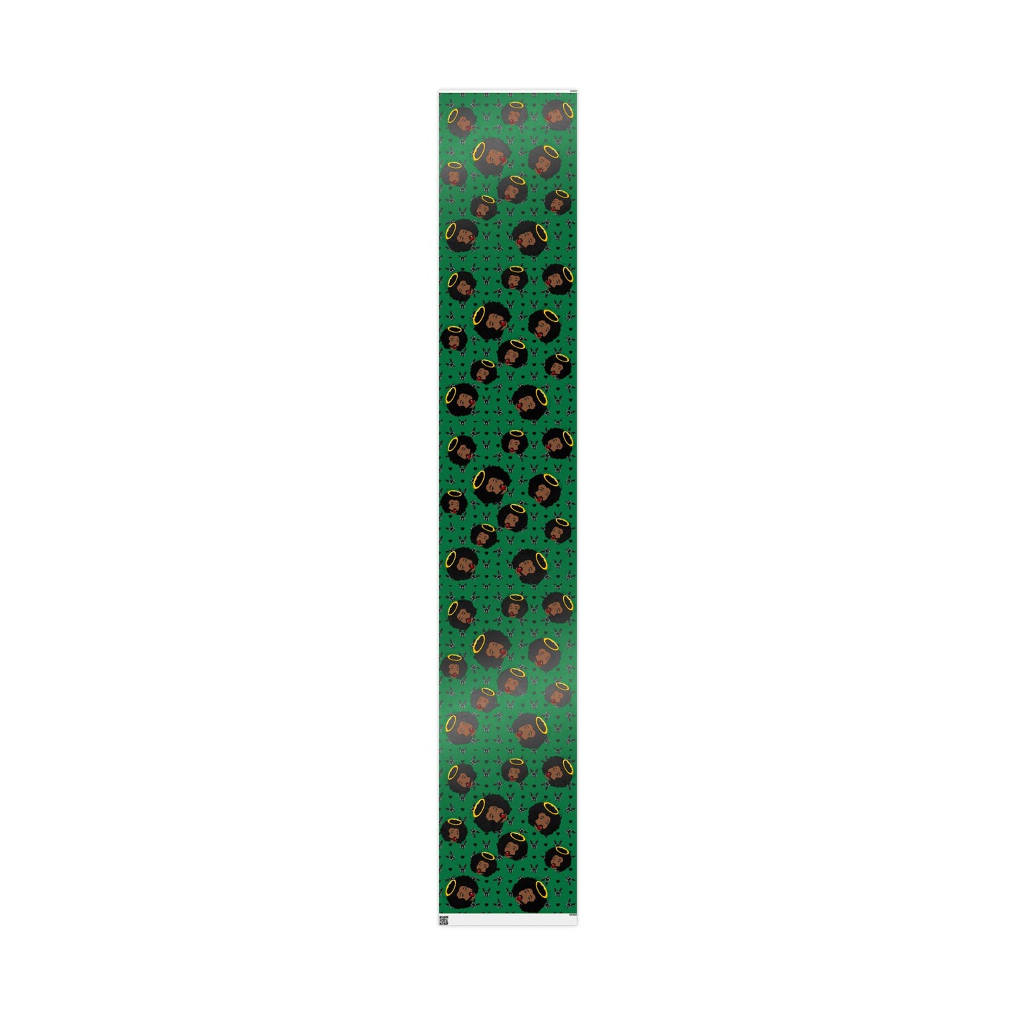 Green Logo Wrapping Paper Roll