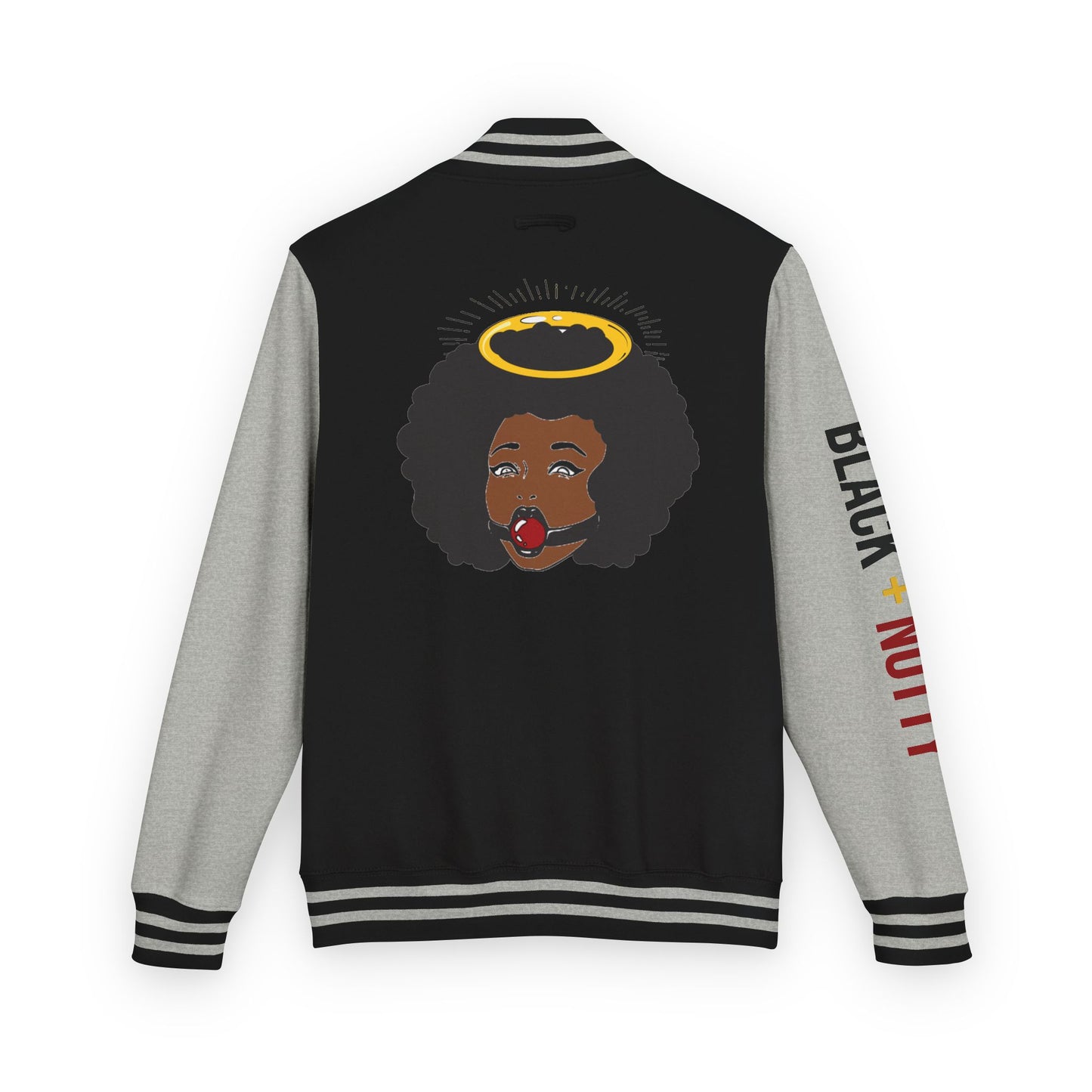 BLACK + NOTTY Unisex Heavyweight Letterman Jacket