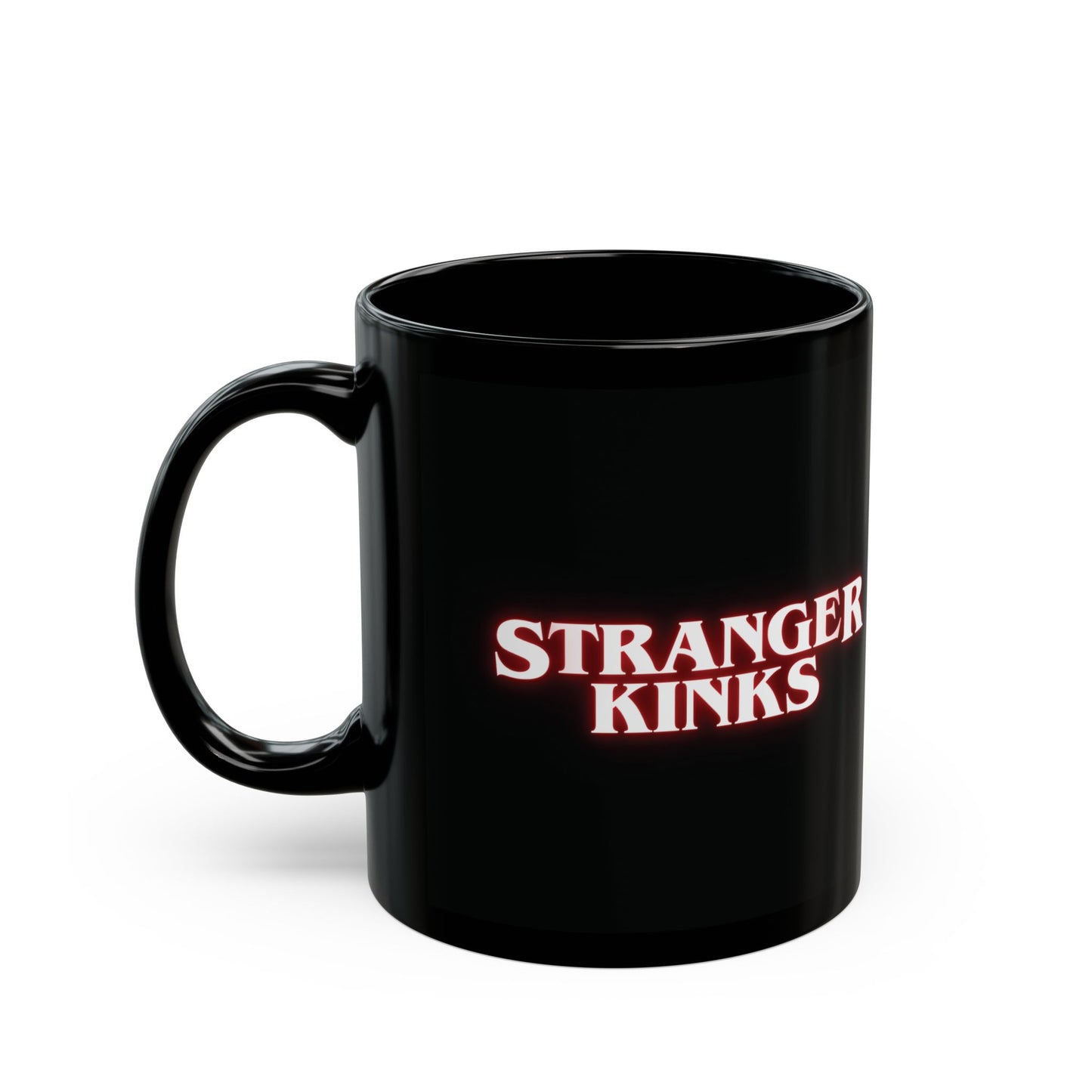Stranger Kinks Black Mug