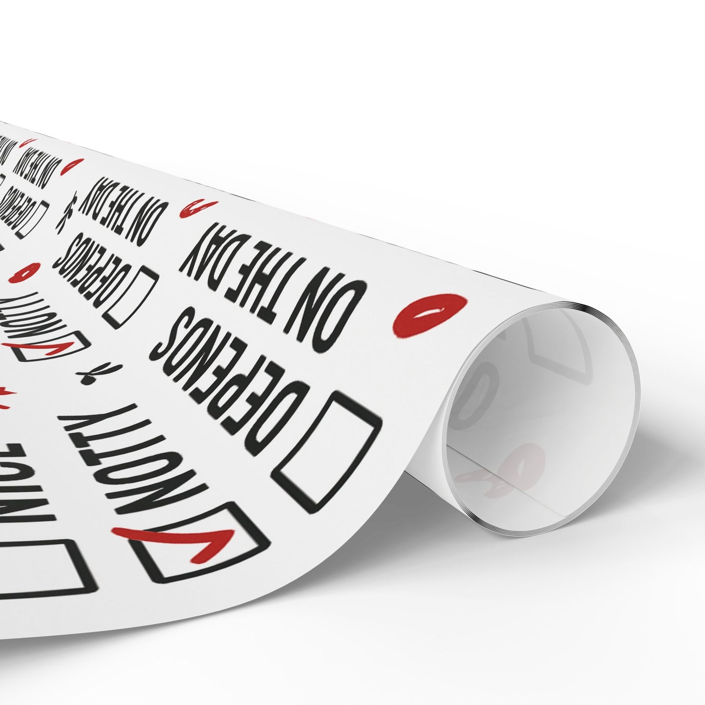 Notty or Nice Wrapping Paper Roll