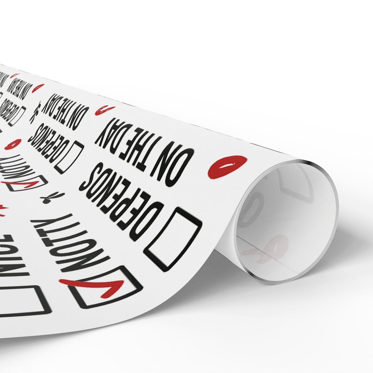 Notty or Nice Wrapping Paper Roll